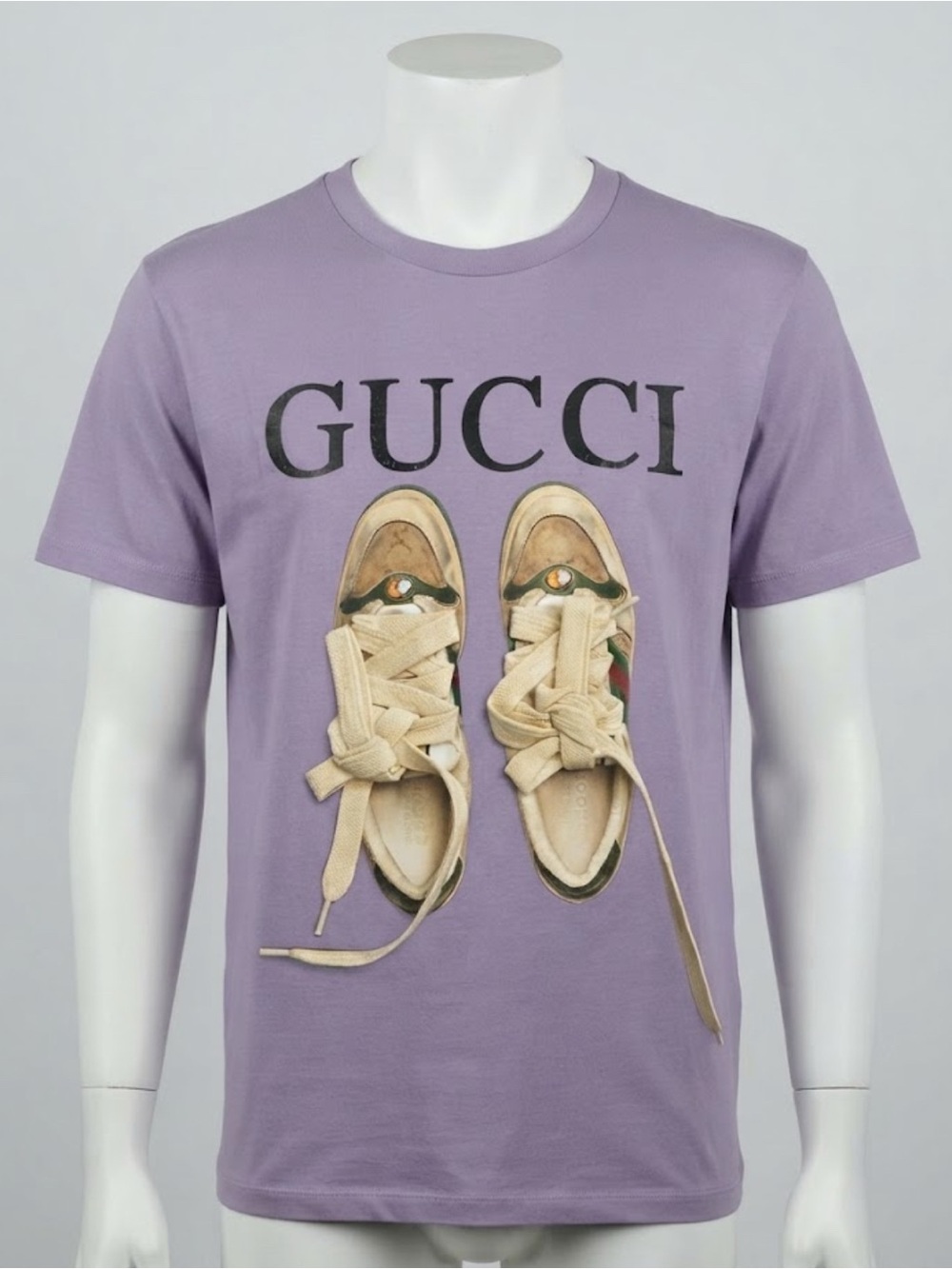 Brand New FASHION cotton Men’s Graphic T-Shirt with Sneaker Print